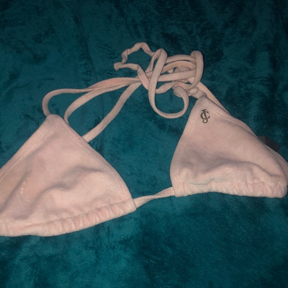 Pink bathing suit top